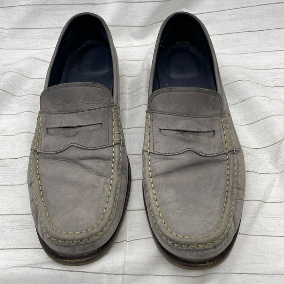 Cole Hann Grand OS Pinch Maine Classic Gray Penny Loafers Men Size 11M C27598 main image 7